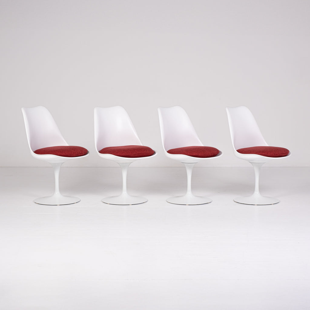 Set di 4 Sedie Tulip di Eero Saarinen per Knoll