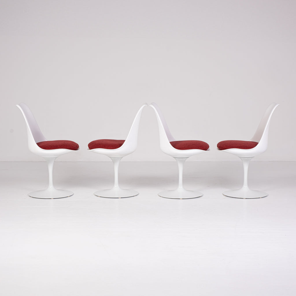 Set di 4 Sedie Tulip di Eero Saarinen per Knoll