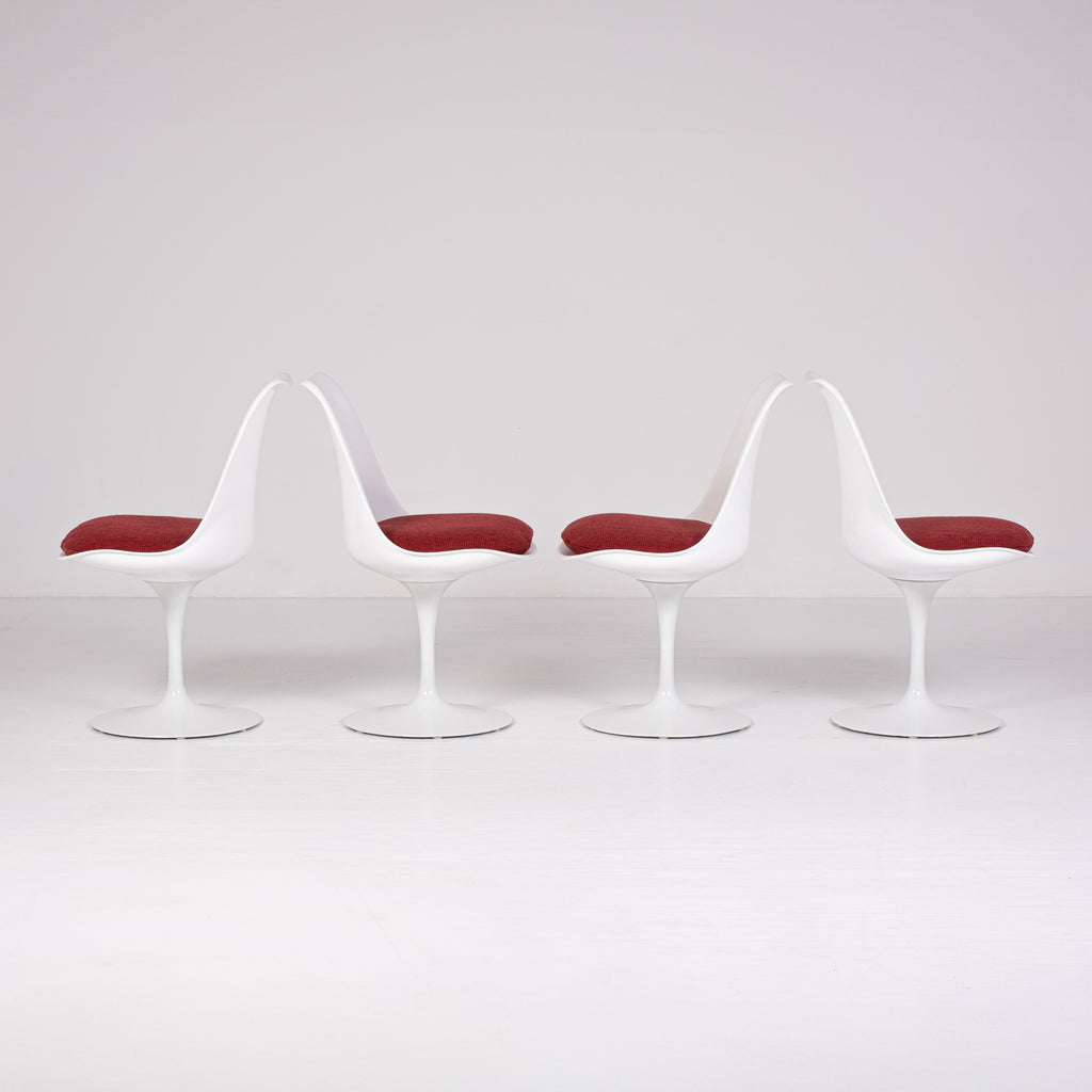 Set di 4 Sedie Tulip di Eero Saarinen per Knoll