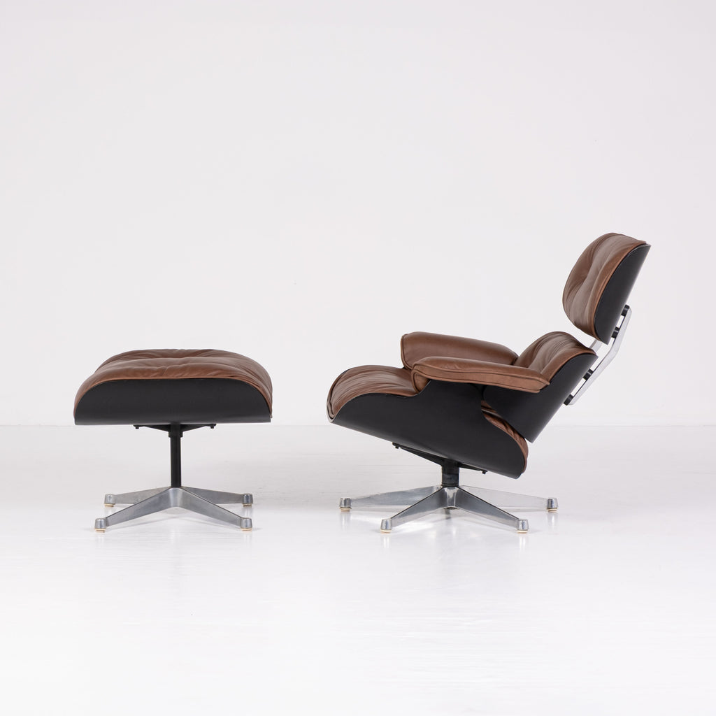 Lounge Chair con Ottoman – Design Charles e Ray Eames per Herman Miller / ICF