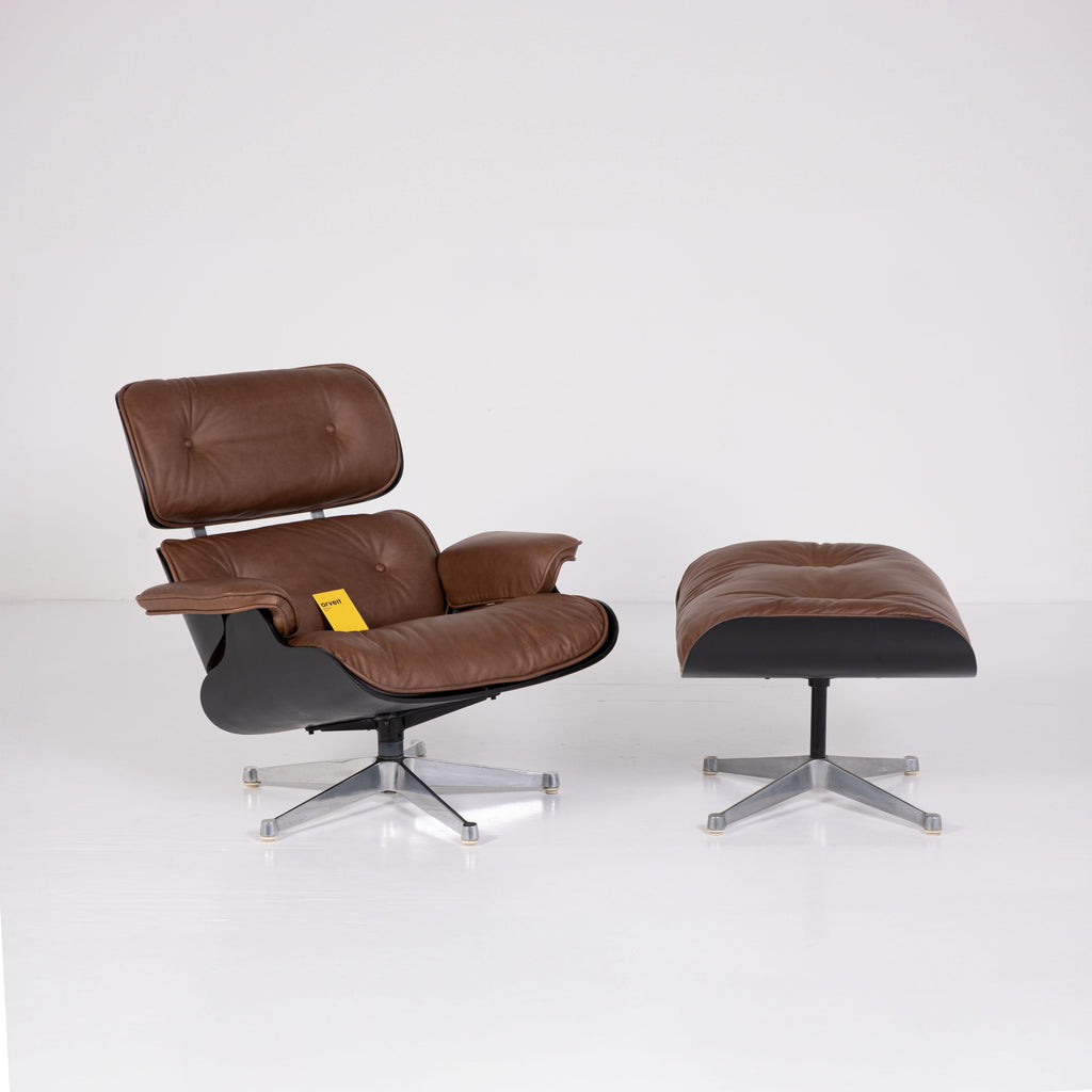 Lounge Chair con Ottoman – Design Charles e Ray Eames per Herman Miller / ICF