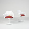 Set di 2 Poltroncine Tulip Girevoli con Braccioli – Design Eero Saarinen per Knoll International