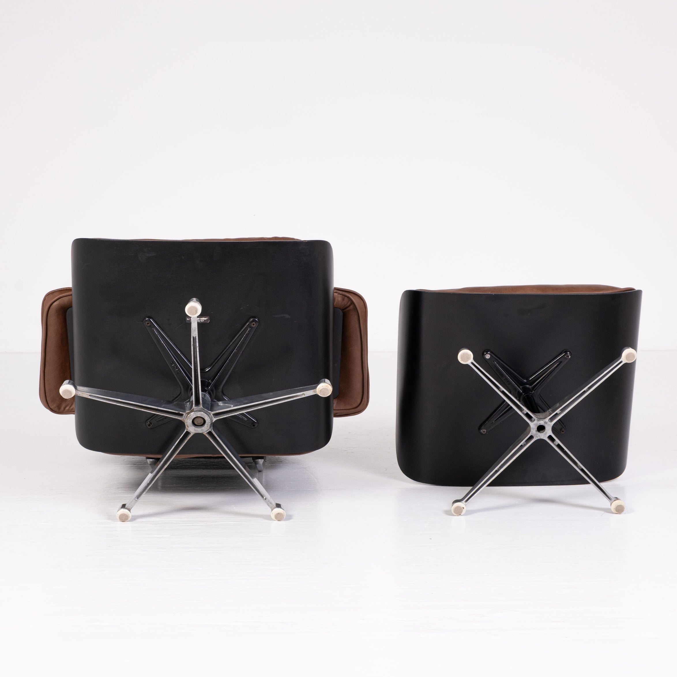 Lounge Chair con Ottoman – Design Charles e Ray Eames per Herman Miller / ICF
