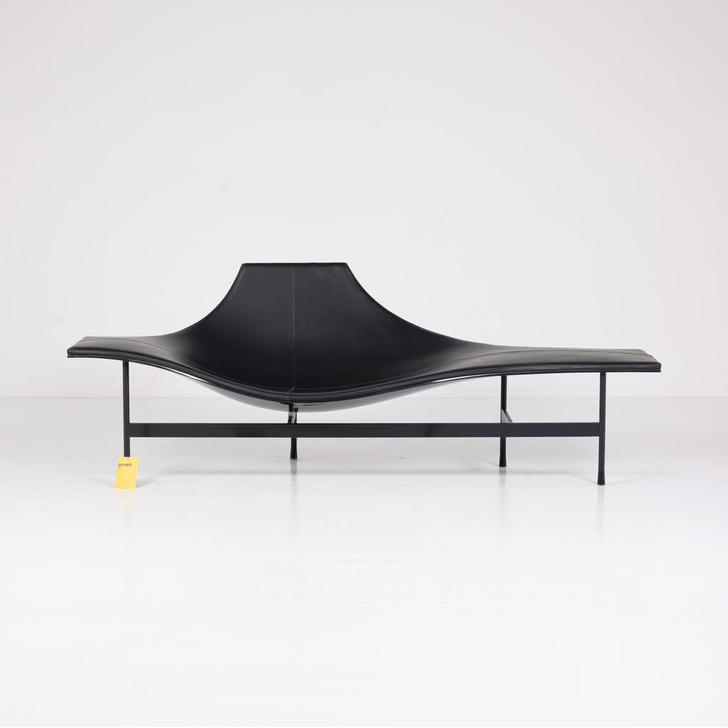 B&B Italia - Jean-Marie Massaud - Chaise longue - Terminal 1 - Plastica, Acciaio, Pelle