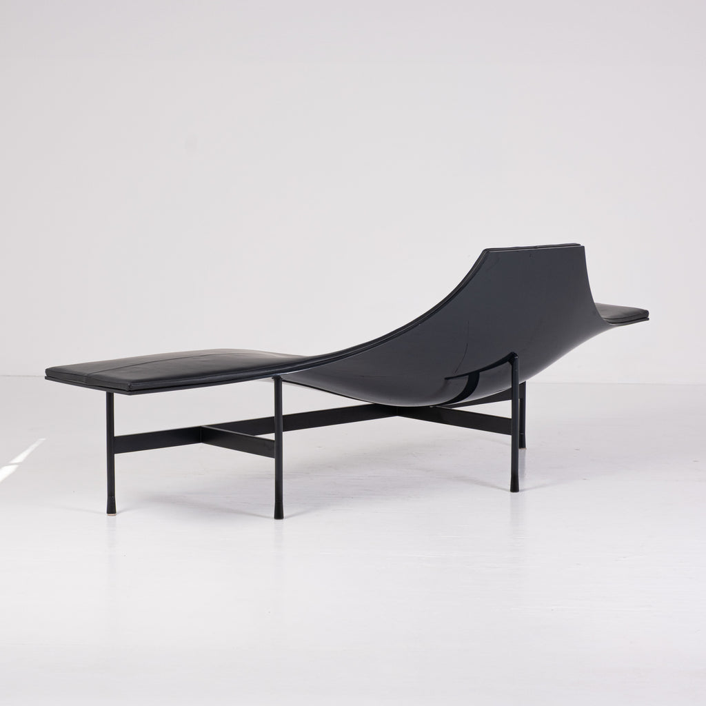 B&B Italia - Jean-Marie Massaud - Chaise longue - Terminal 1 - Plastica, Acciaio, Pelle