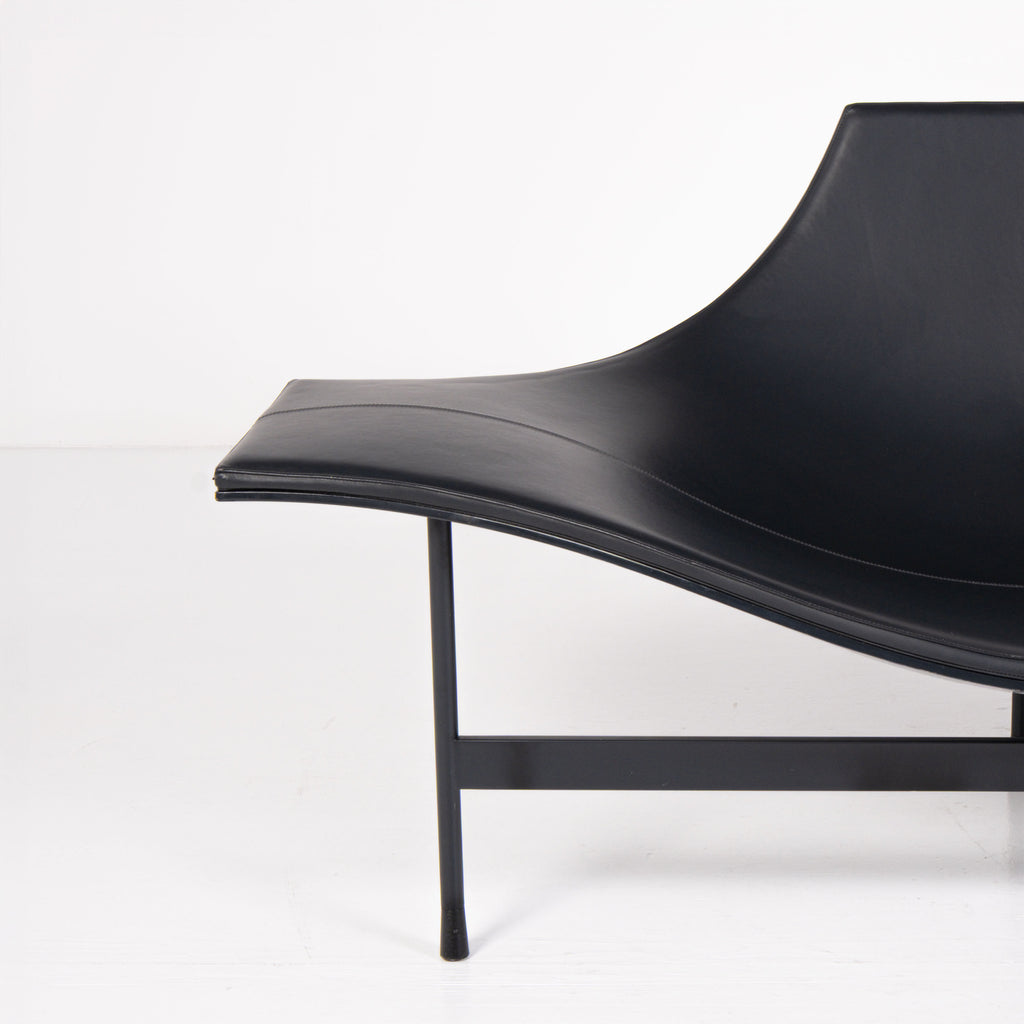 B&B Italia - Jean-Marie Massaud - Chaise longue - Terminal 1 - Plastica, Acciaio, Pelle