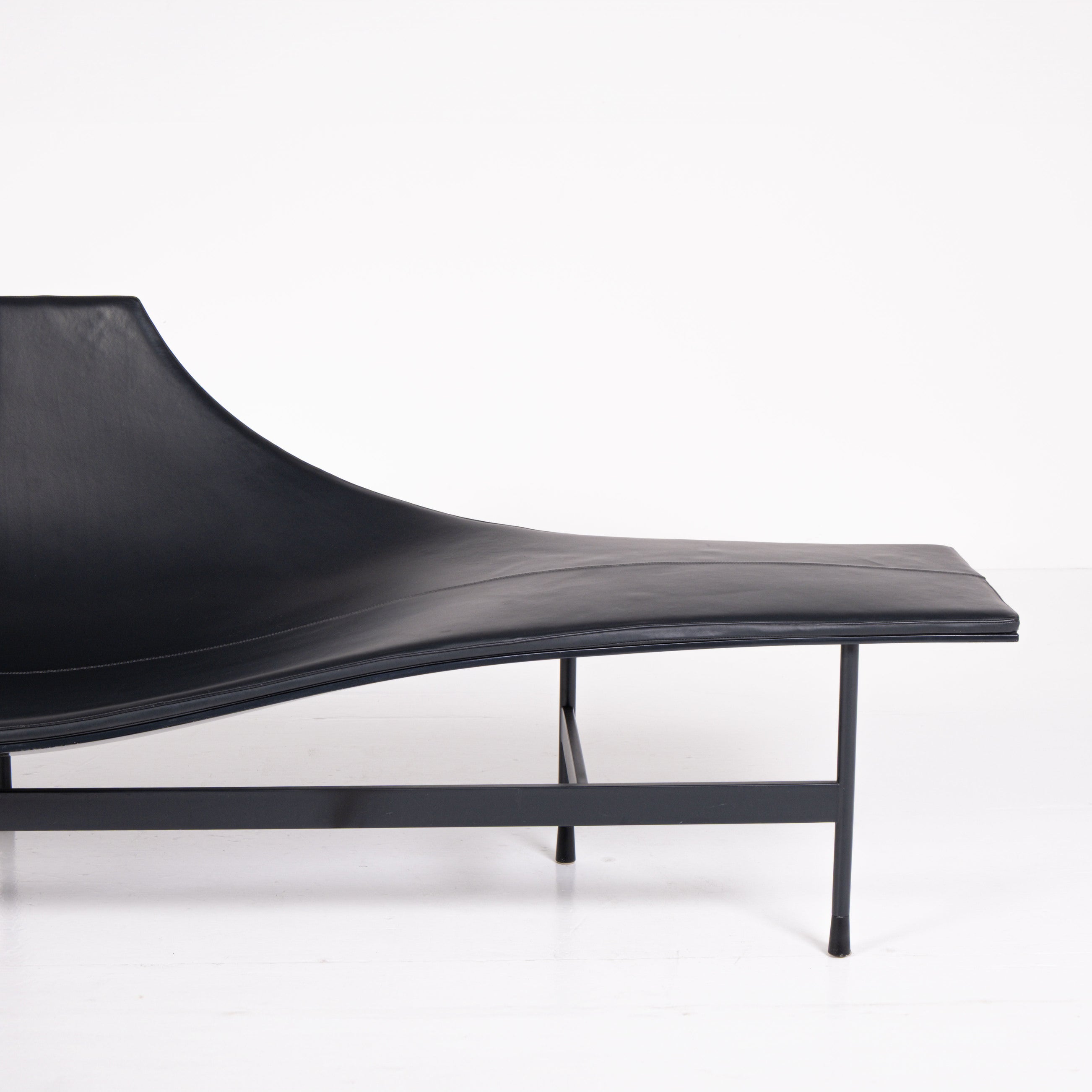 B&B Italia - Jean-Marie Massaud - Chaise longue - Terminal 1 - Plastica, Acciaio, Pelle