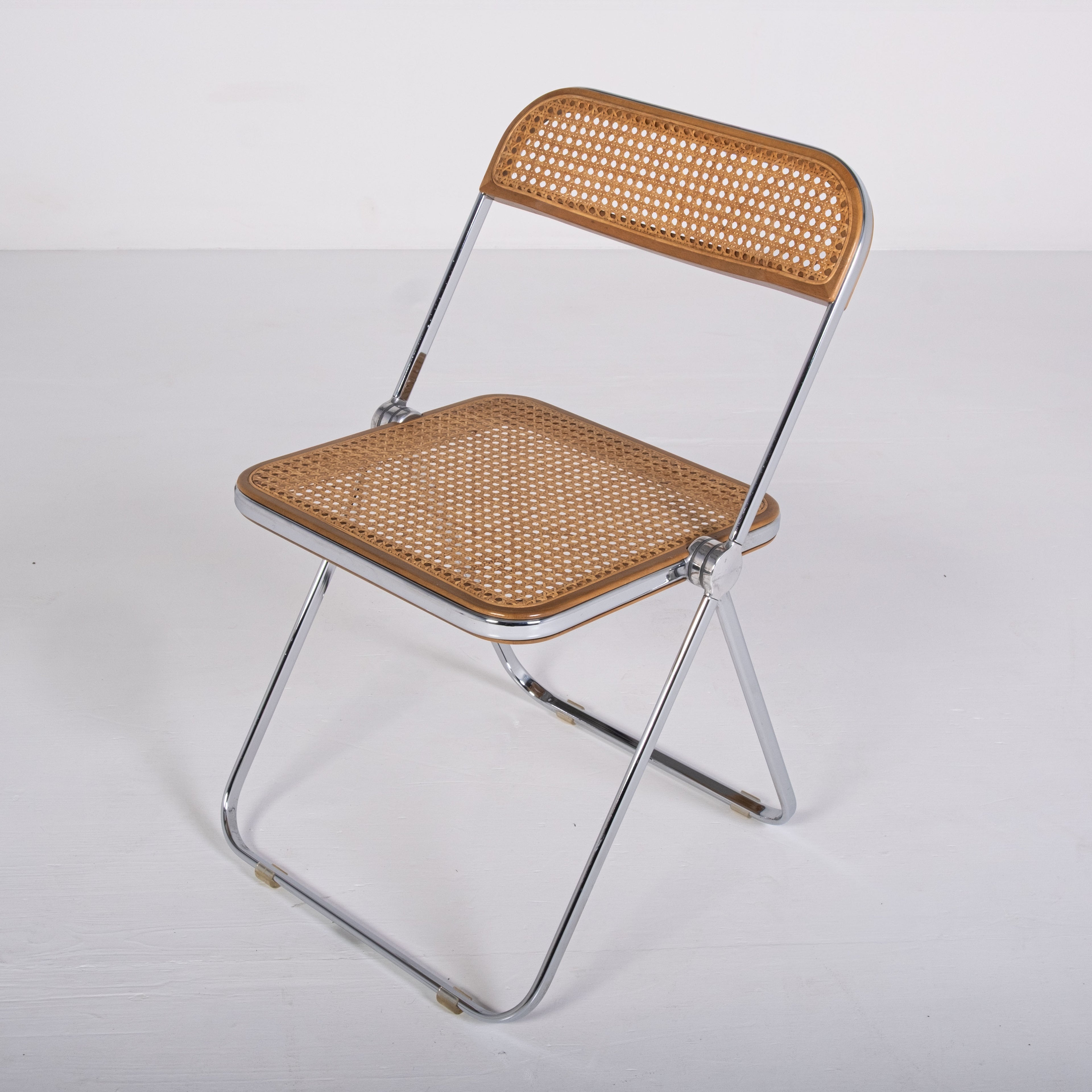 Ensemble de 4 chaises Plia Cané – G. Piretti Anonima Castelli