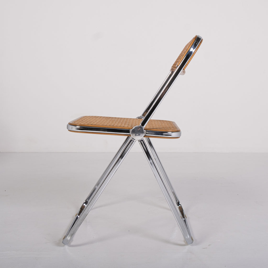 Ensemble de 4 chaises Plia Cané – G. Piretti Anonima Castelli