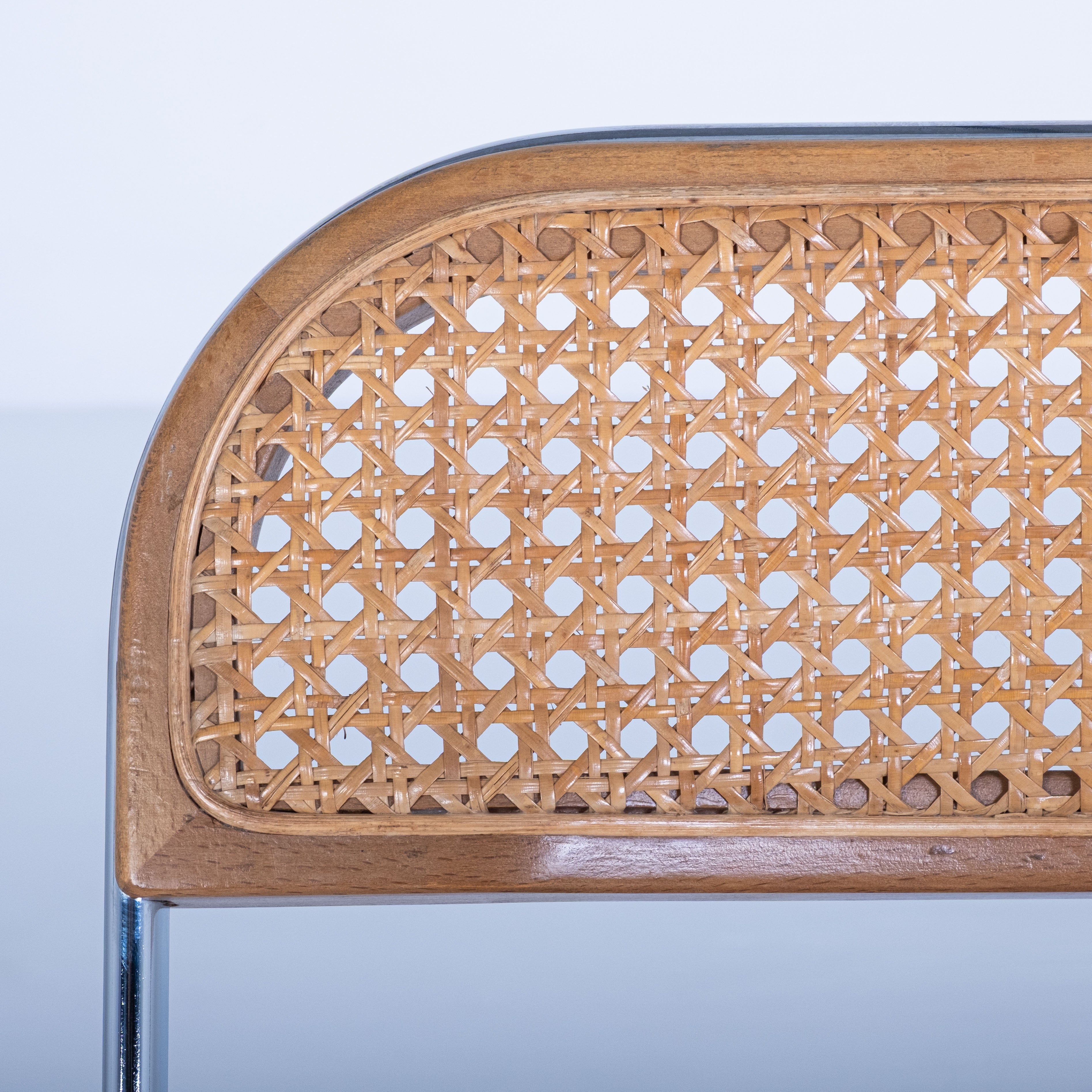 Ensemble de 4 chaises Plia Cané – G. Piretti Anonima Castelli