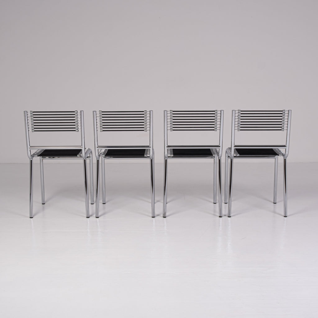 Set of 4 Sandows Chairs by René Herbst