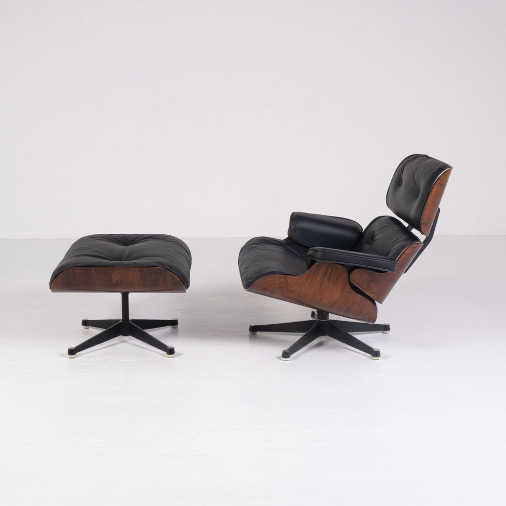 Herman Miller, ICF - Charles Eames, Ray Eames - Lounge chair - Palissandro - 1964 edition